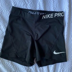 black nike pro spandex